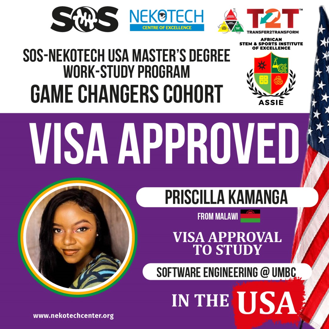 Pridcilla Kamanga - Visa Approved
